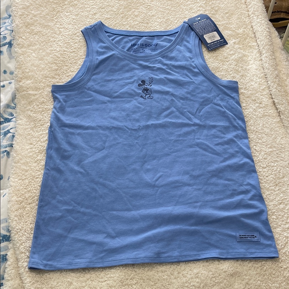 Life Is Good crusher tank steamboat Mickey Mouse small